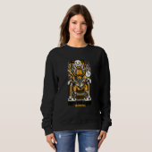 Sweatshirt Hipster Deer (Devant entier)