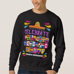 Sweatshirt HISPANIQUE MOIS PATRIMOINE Famille personnalisée