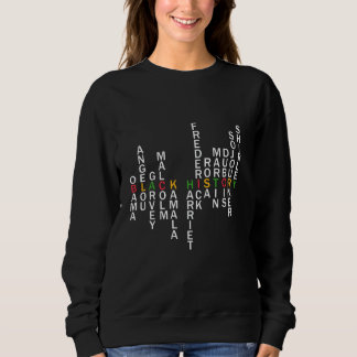 Sweatshirt Histoire des Noirs Mois de l'histoire des Noirs d'