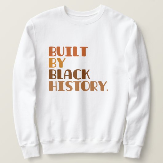 Sweatshirt Histoire noire (Design devant)
