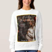 Sweatshirt Hiver Magazine Couverture de la grossesse photo (Devant)
