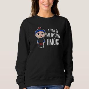 Sweatshirt Hmong Miao Fier Pro Traditionnel Garçon Homme Hmoo