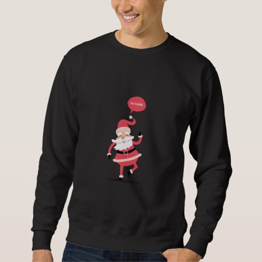 Sweatshirt HO HO Noël (Devant)