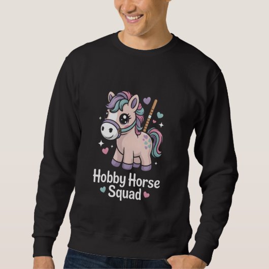 Sweatshirt Hobby Horse Squad Pastel Kawaii Pony Kids (Devant)
