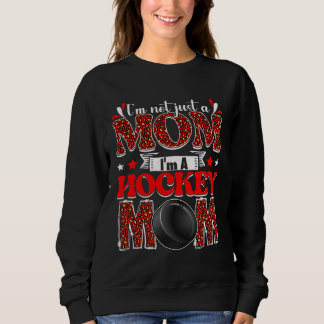 Sweatshirt Hockey Mom Mother s Day Retro Sport Mom