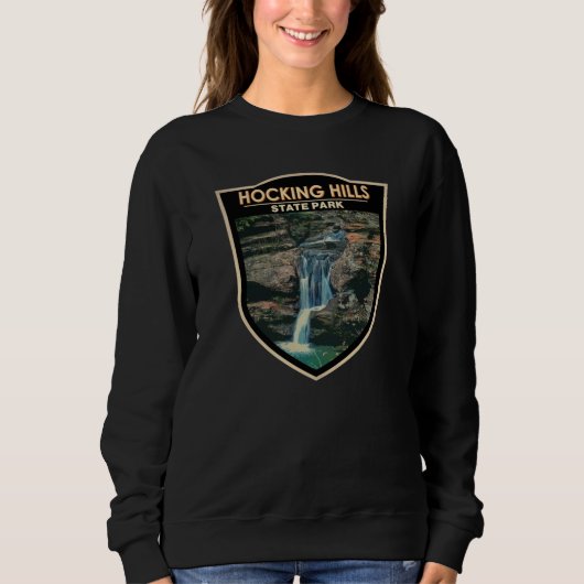 Sweatshirt Hocking Hills State Park Ohio Art  (Devant)