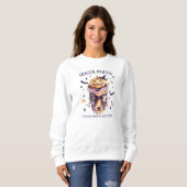 Sweatshirt Hocus Pocus J'ai besoin de café pour concentrer le (Devant entier)