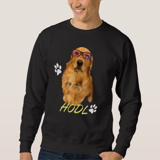 Sweatshirt Hodl d'or (Devant)