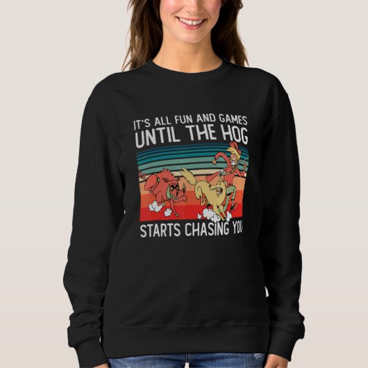 Sweatshirt Hog Hunting  Pig Hunter Hog Exterminator Wild Boar (Devant)