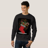 Sweatshirt HoHo ! Merry Christmas TOXITS et Happy New Year (Devant entier)