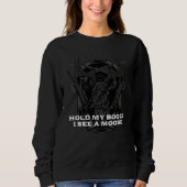 Sweatshirt Hold My Booze Hunting Drinking Hunter Drinker (Devant)