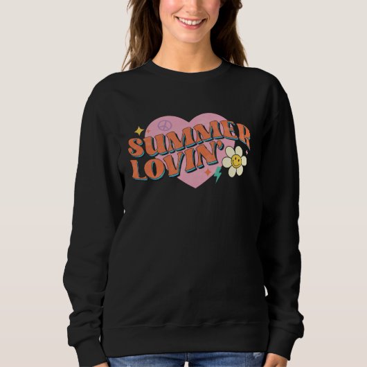 Sweatshirt Holiday Beach Matching Family Trip Summer Loving W (Devant)