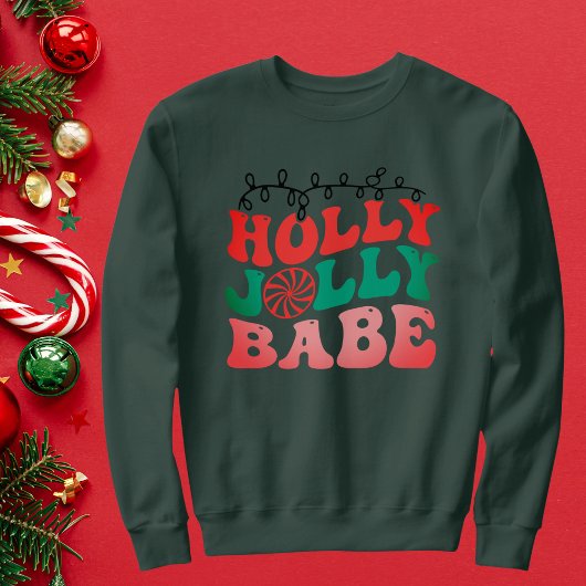 Sweatshirt Holly Jolly Christmas