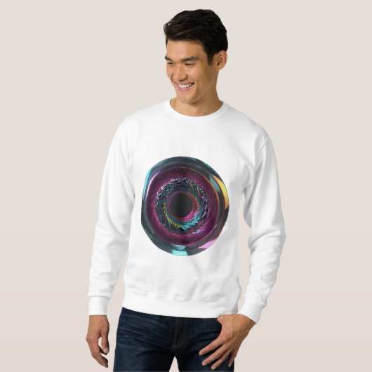Sweatshirt holographique 3D (Devant entier)