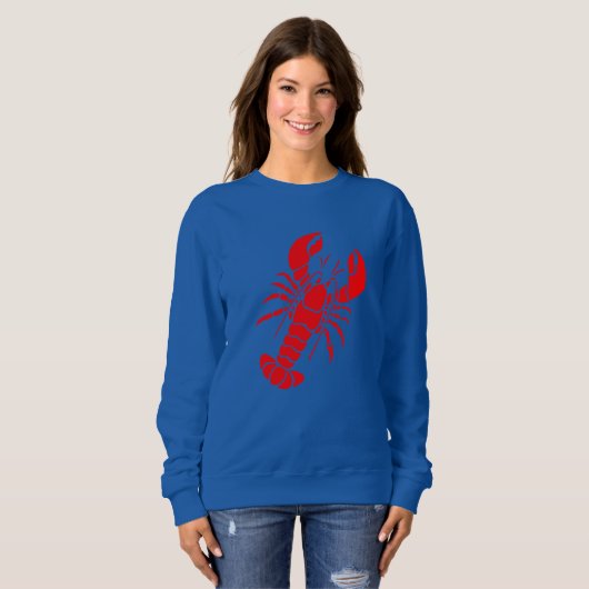 Sweatshirt Homard mignon (Devant entier)