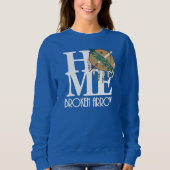 Sweatshirt HOME Broken Arrow Oklahoma (texte blanc) (Devant)