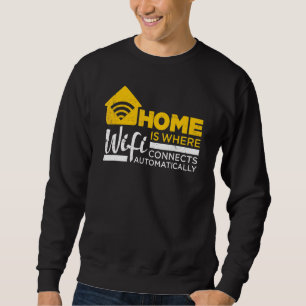 Sweatshirt Home Définition Est Où Wifi Se Connecte Automatiqu