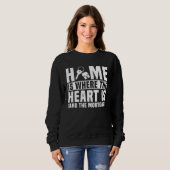 Sweatshirt Homeowner Saying Housewarming Party Joke (Devant entier)