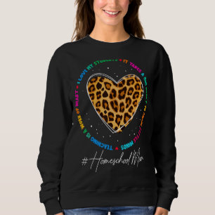 Sweatshirt Homeschool Maman Administration scolaire Appréciat