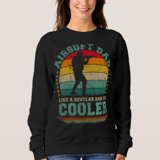 Sweatshirt Homme Airsoft Papa Comme Un Père Régulier Mais Gla