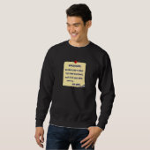 Sweatshirt Homme Cher Bartender Boire de bière (Devant entier)