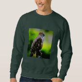SWEATSHIRT HOMME - CUTE FALCON (Devant)