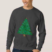 sweatshirt homme  de l'arbre de Noël (Devant)