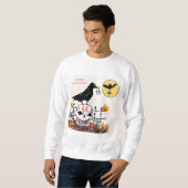 SWEATSHIRT HOMME - ÉFFRAYANT HALLOWEEN (Devant entier)