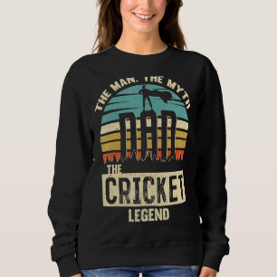 Sweatshirt Homme Mythe Légende Papa Cricket