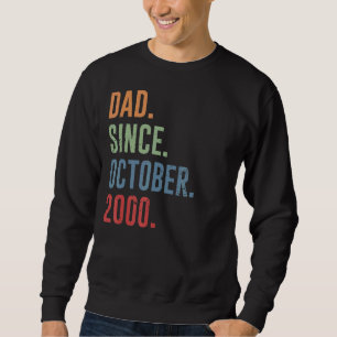 Sweatshirt Homme Papa depuis octobre 2000
