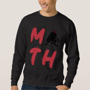 Sweatshirt Homme-papillon Moth Cryptide Monstre Folklore Créa
