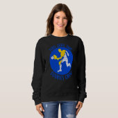 Sweatshirt Homme Pickleball Zéro Zéro Deux Doubles Cre (Devant entier)