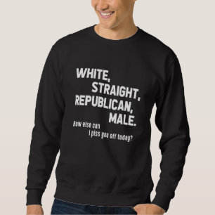 Sweatshirt Homme républicain droit blanc - Républicain 3
