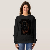 Sweatshirt Homme Rottweiler (Devant entier)