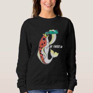 Sweatshirt Hommes Abeille Préférée Beer Poisson Pêche Humour