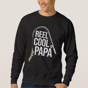 Sweatshirt Hommes Alligator Gar Pêche Papa Fat de poisson d'e