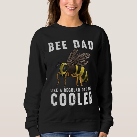 Sweatshirt Hommes Apiculture Cool Papa Rucher Garder Abeille (Devant)
