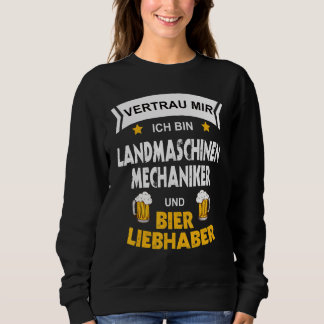 Sweatshirt Hommes Bière Mécanique Agricole Dit