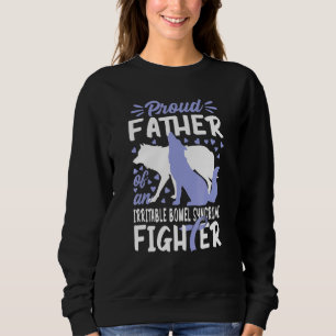 Sweatshirt Hommes Brave I Père I Ibs Irritable Bowel Lauréats