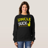 Sweatshirt Hommes Caoutchouc Canard Canard Oncle Canard Canar (Devant entier)