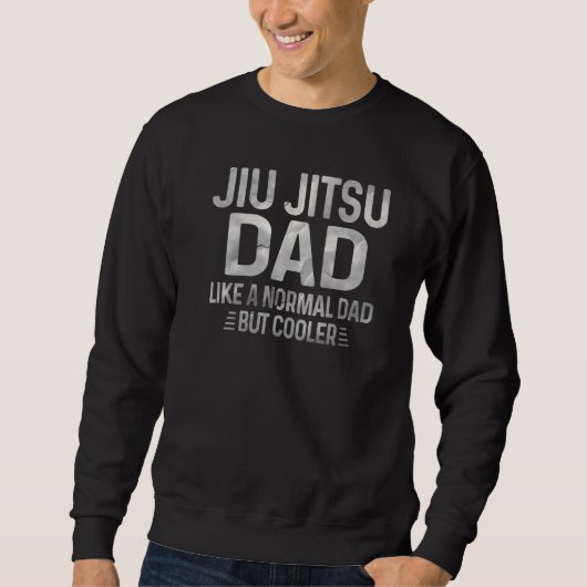 Sweatshirt Hommes comme papa normal mais beaucoup plus cool J (Devant)