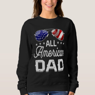 Sweatshirt Hommes Cool Tous Américain X0008 Papa Drapeau Amér