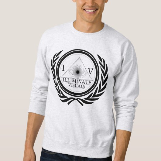 Sweatshirt Hommes - encolure ras du cou - IV norme - logo de (Devant)