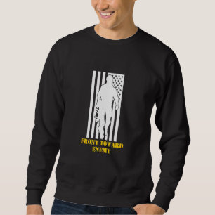 Sweatshirt Hommes face à l'ennemi