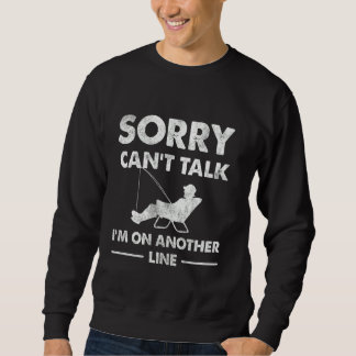 Sweatshirt Hommes Femmes Enfants Désolé de ne pas pouvoir par