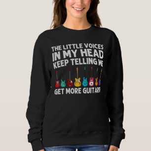 Sweatshirt Hommes Femmes Guitariste Instrument de Musique Gui
