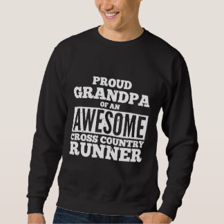 Sweatshirt Hommes Fiers grand-père d'une incroyable course de