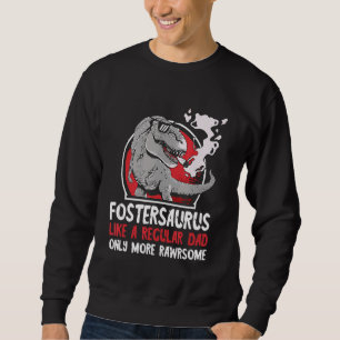 Sweatshirt Hommes Foster Papa Parents Fumer Dino Cool Père F
