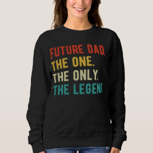 Sweatshirt Hommes Futur Papa Une Seule Légende Fête des pères