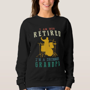 Sweatshirt Hommes Je Ne Suis Pas Retraité Je Suis Un Grand-Pè